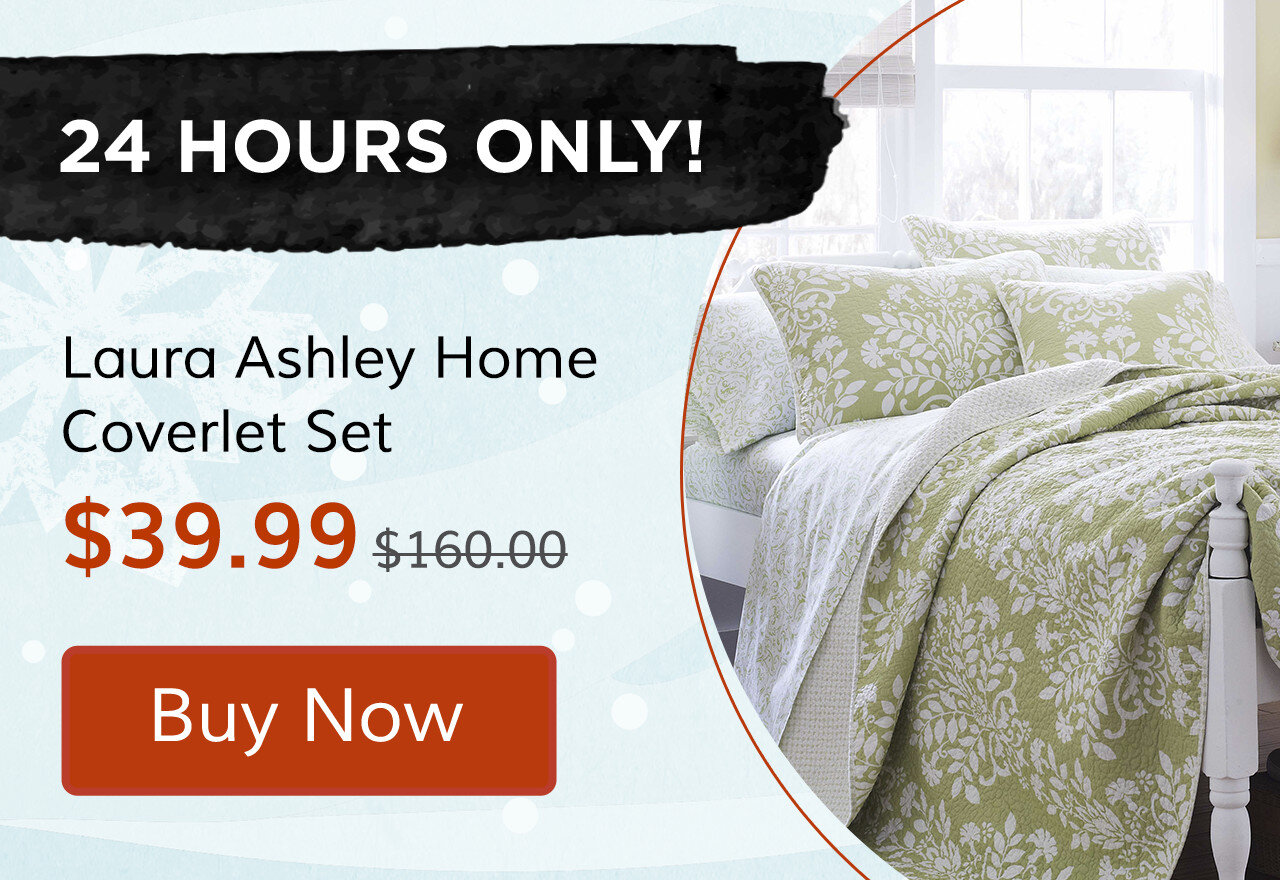 Laura Ashley 3 Piece Bedding Set 2024 Wayfair   Laura Ashley 3 Piece Bedding Set 