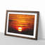 Orange Sunset - Picture Frame Painting Print-56633057-56633058
