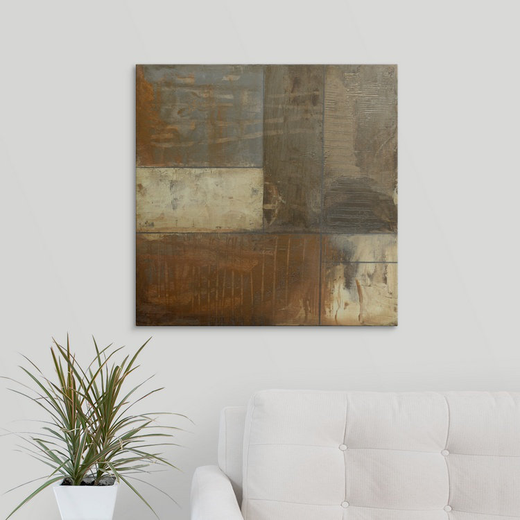 « i » jennifer de la peinture, reproduction d’art Re-Defined, H 35 po x l 35 po x P 1,5 po, Toile