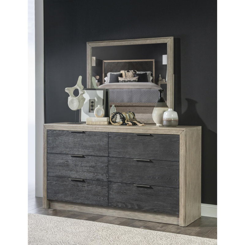 Commode 6 tiroirs Edwine