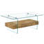 Table basse moderne à deux niveaux-456729522