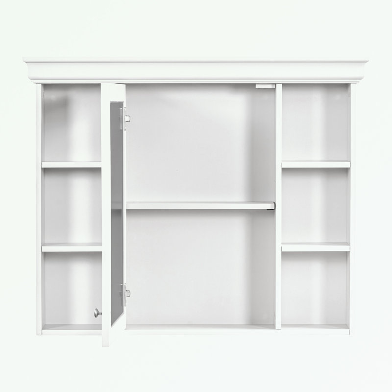 Armoire de salle de bain Tham, Blanc