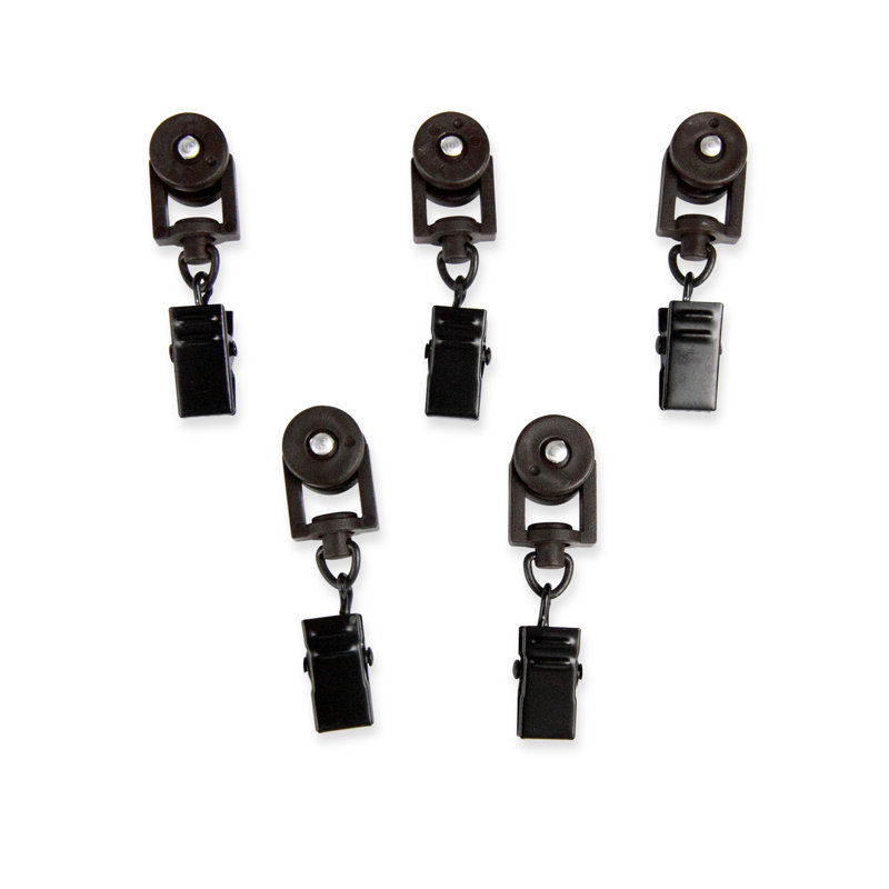 Benedetto Curtain Hardware Accessory, Black