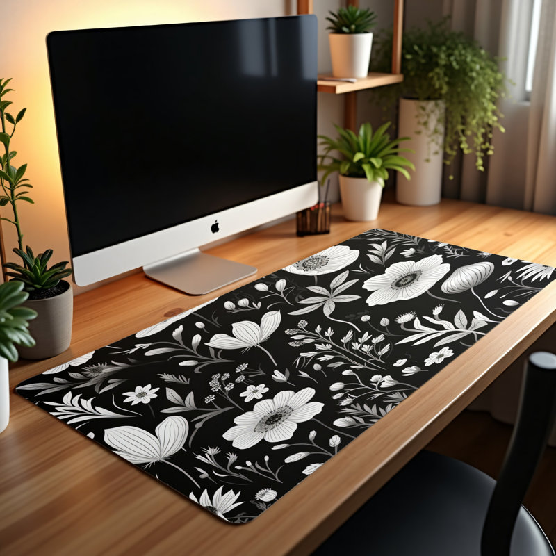 Polyester Desk Pad, 14.4x12.1