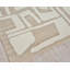 Carmel Hand Tufted Abstract Area Rug in Camel/Ivory-1366684931
