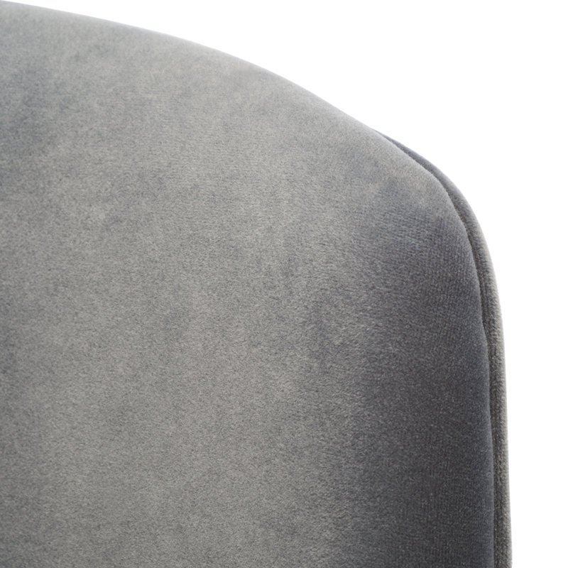 Velvet Swivel Barrel Chair