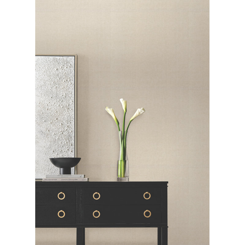 Papier peint tissé, Beige