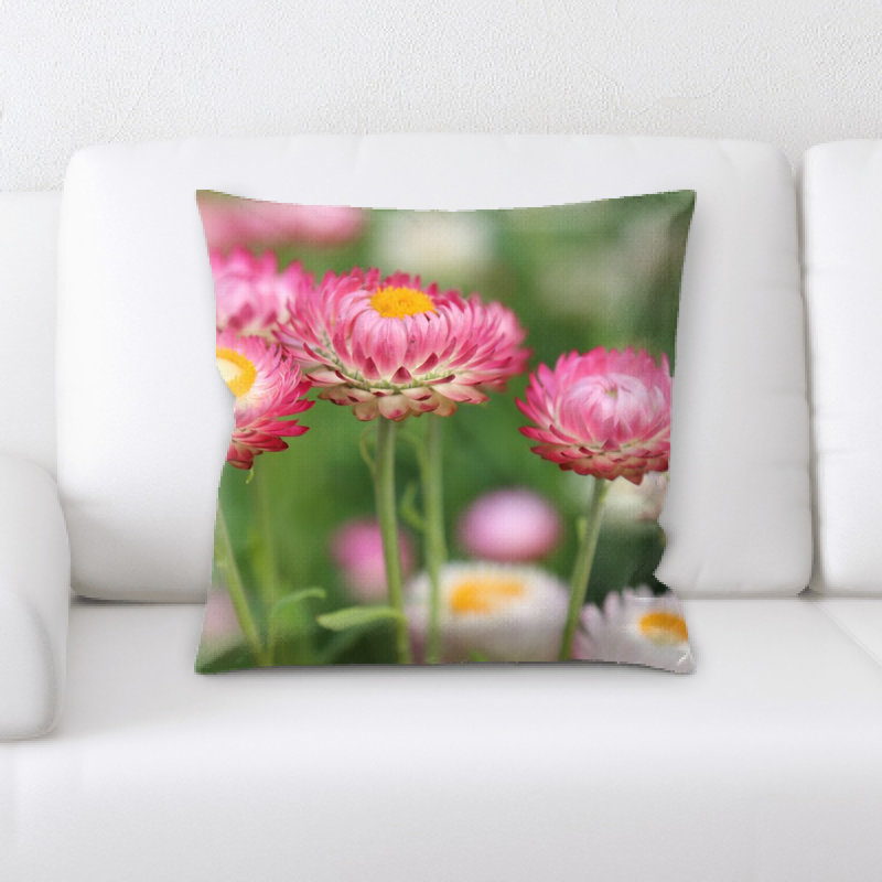 Microsuede Throw Pillow