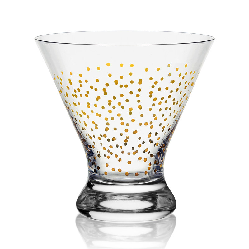 Party 10 oz. Stemless Martini Glasses
