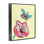Ballerine fée et giclée encadrée de fleurs, design par Susan Lugar