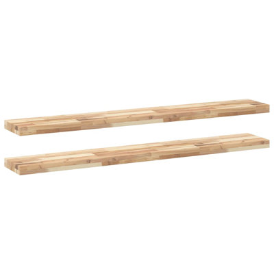Ariani Solid Wood Floating Shelf