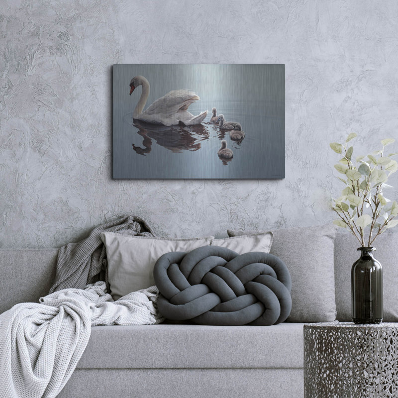 " Following Mama " by Ron Parker, 24" H x 36" W