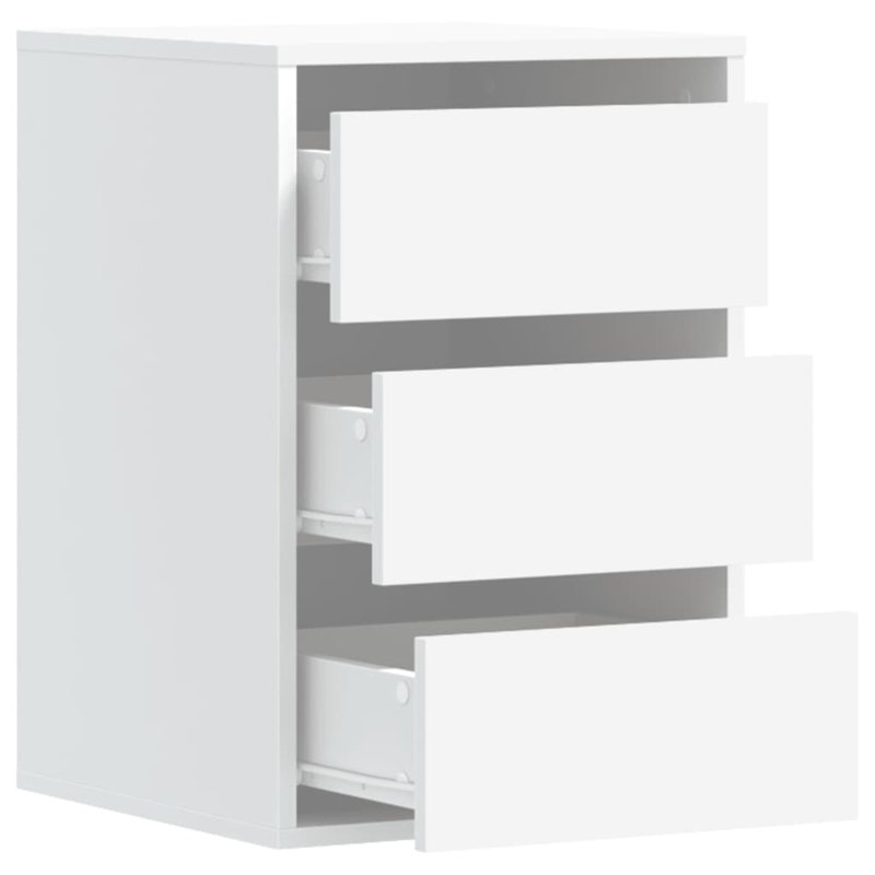 Asmarina Rectangle Accent Chest, White, 58cm H x 40cm W x 41cm D