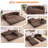 78.8" Modern Convertible Chaise Lounge Sofa Bed, 2-in-1 Sleeper with Removable Pillow-1250029624