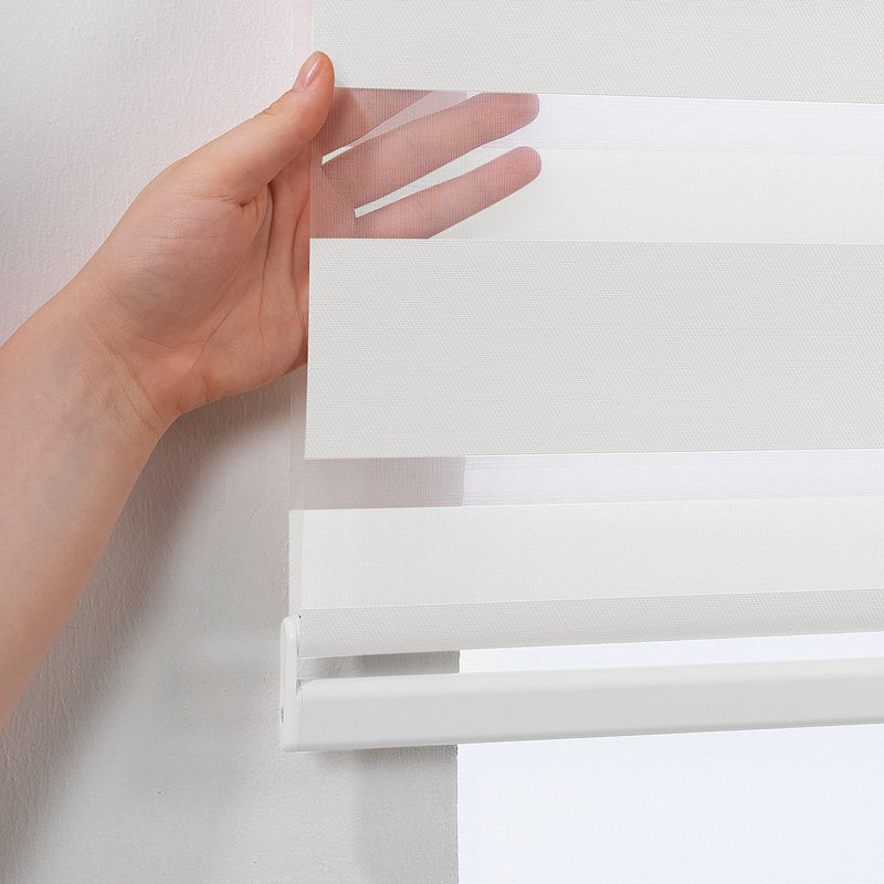 Semi Sheer Roller Shade, 185cm L x 101cm W, White