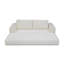Canapé-lit convertible 2-en-1 pliant, canapé-lit en velours côtelé moderne avec 2 coussins, canapé futon rembourré et désossé avec lit escamotable, canapé modulaire pliant pour le salon-333860442