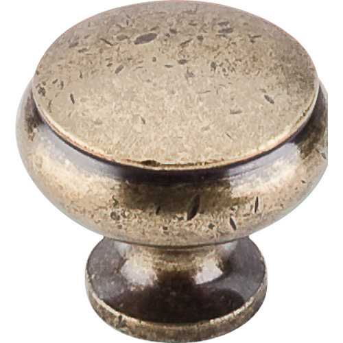 Cumberland 1 1/4" Diameter Round Knob, German Bronze