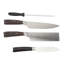 Ensemble de 3 couteaux de cuisine, coupe-chef avec aiguiseur