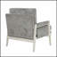 Ensemble de meubles en bois massif et tissu d'ameublement en chenille Modern Home Accent