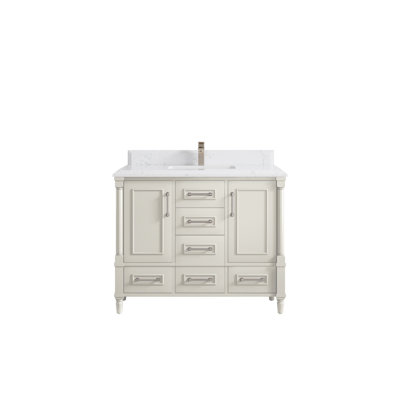 Aberdeen X P 22 po Meuble-lavabo simple en albâtre