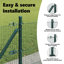 Vidaxl Fence With Posts Steel-116797939-116797963