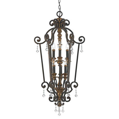 Banville 6 - Light Candle Style Chandelier