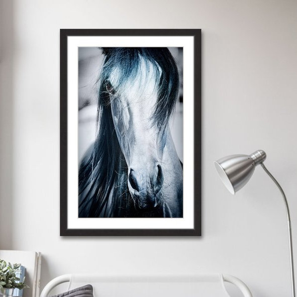 Melanie Snowhite - Single Picture Frame Print, 61cm H x 41cm W x 3.81cm D
