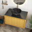Meuble-lavabo de salle de bain Corolla Oak