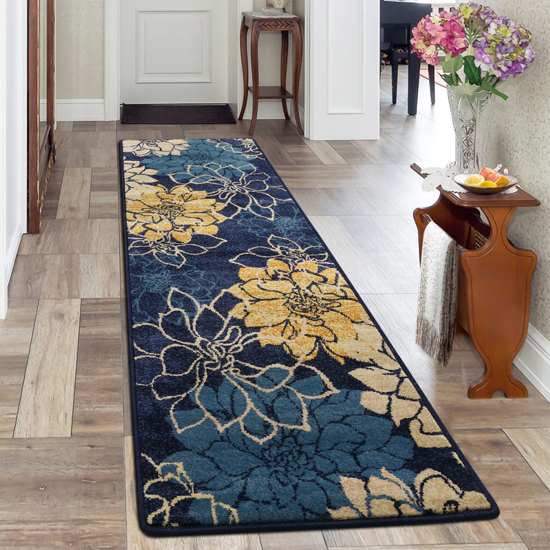 Washable Indoor Rug, Runner 2' x 8'