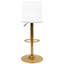 Tabouret de bar à hauteur réglable en vinyle Ben-31020360-71005357
