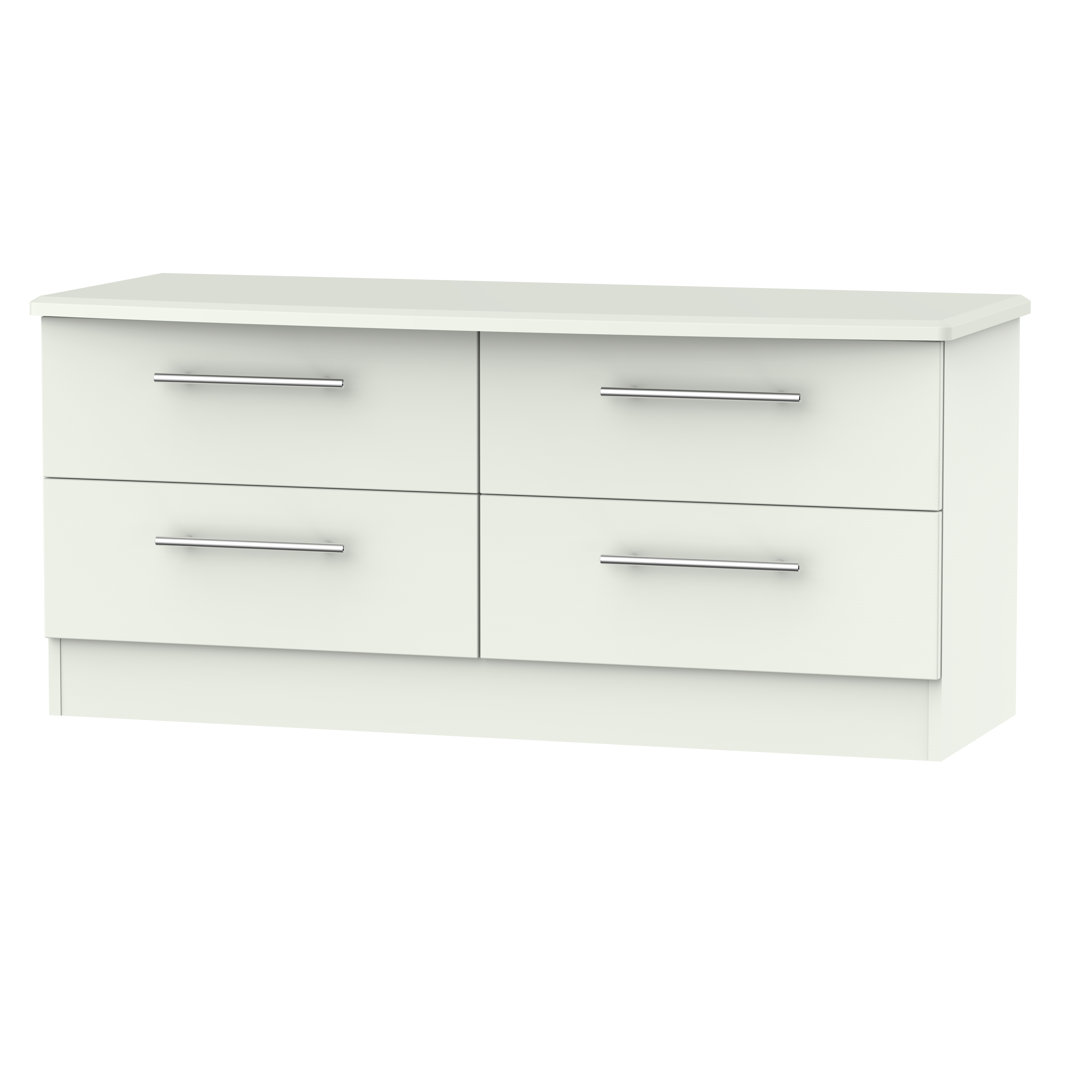 Fully Assembled Levine 4 Drawer 112Cm W Chest of Drawers