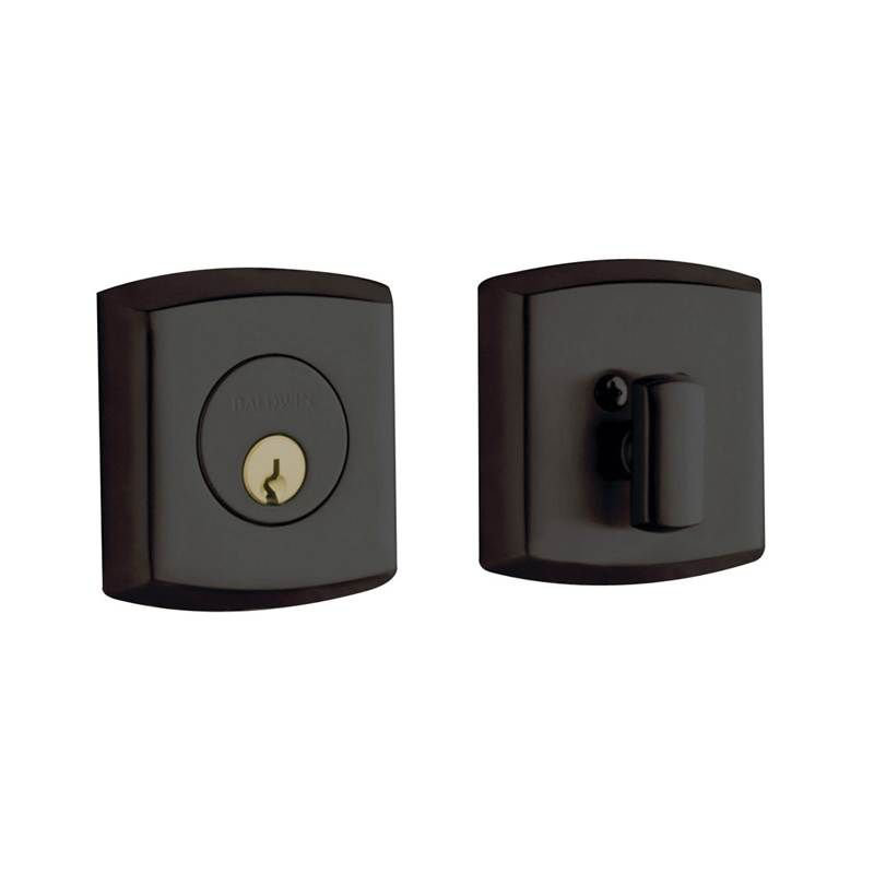 Soho Single Cylinder Deadbolt, Oil Rubbed Bronze, Yes