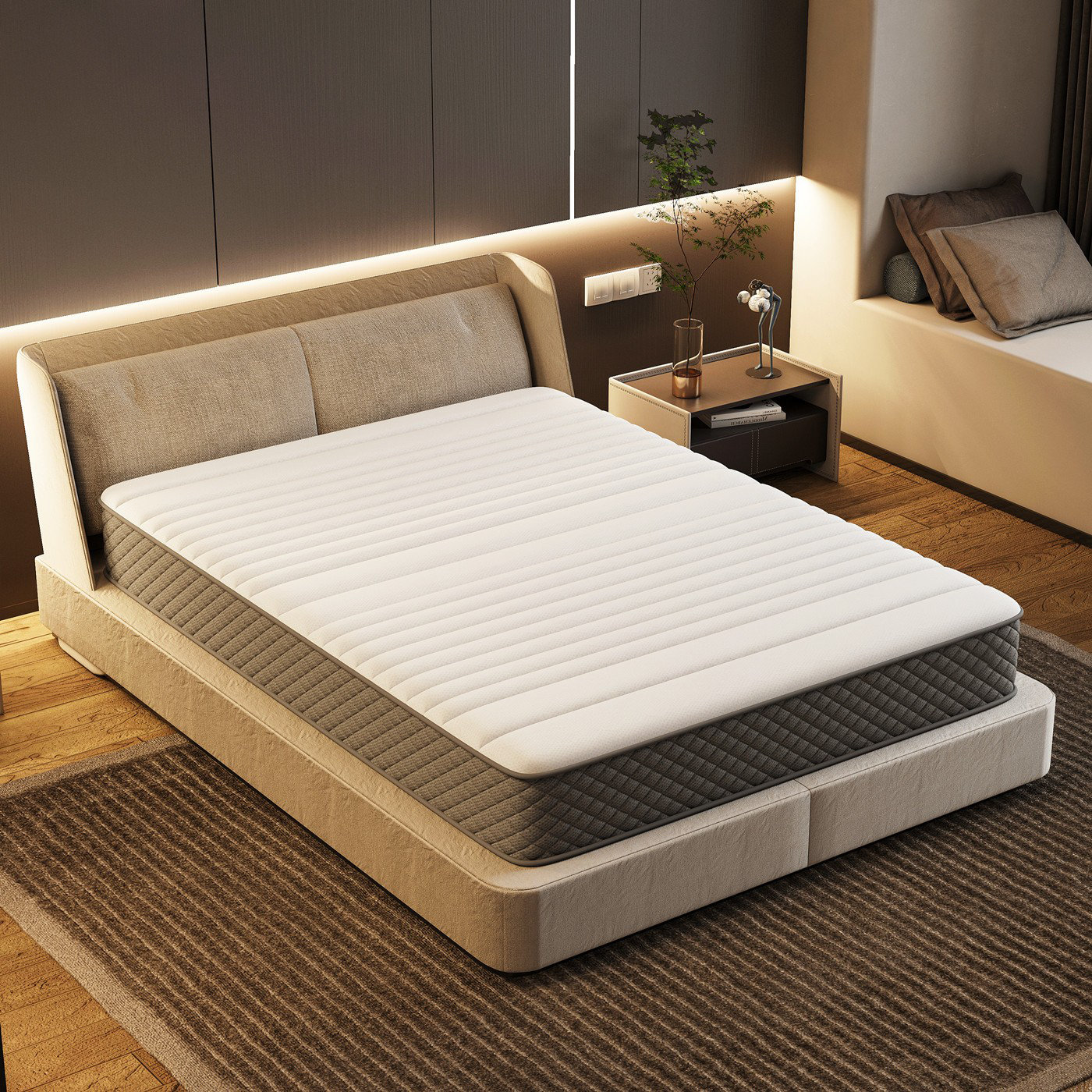 Elfrida 10 Inches Medium Cooling Gel Memory Foam Mattress with Breathable Cover Alwyn Home Mattress Size: Full