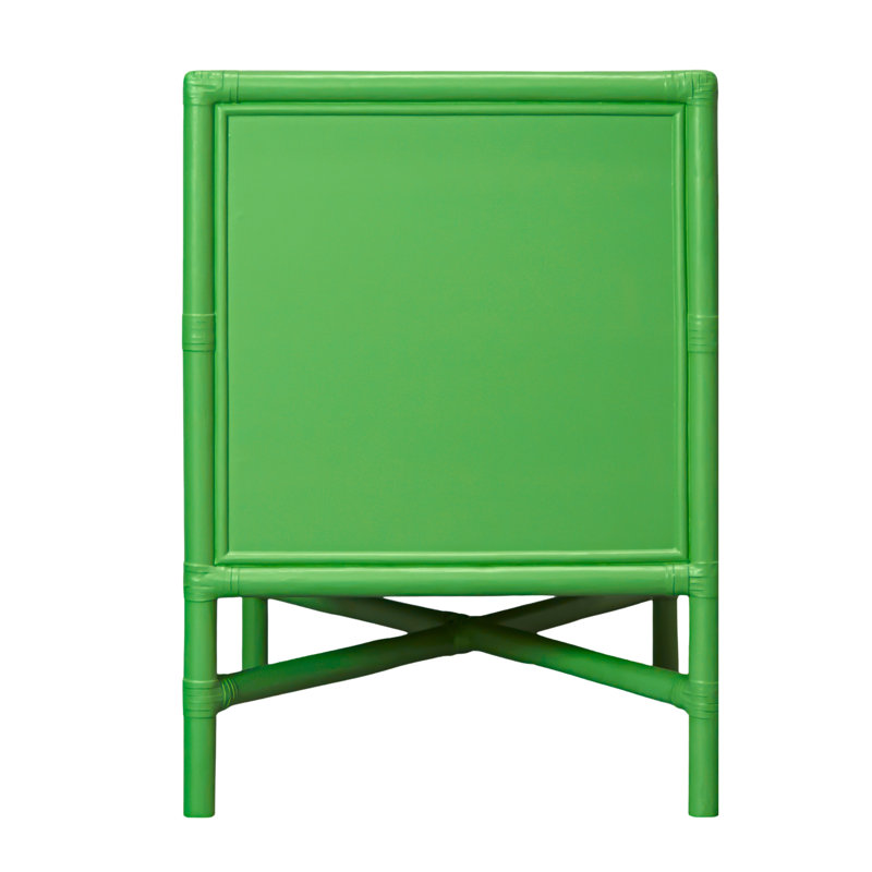 Venice 2 - Drawer Nightstand, Bright Green