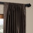 Bellino Textured Faux Linen Room Darkening Curtains for Bedroom & Living Room Curtains (1 Panel)-1682414910-1682414853