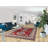 Handmade Red Kazak Oriental Area Rug