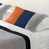 Orange/Navy/White