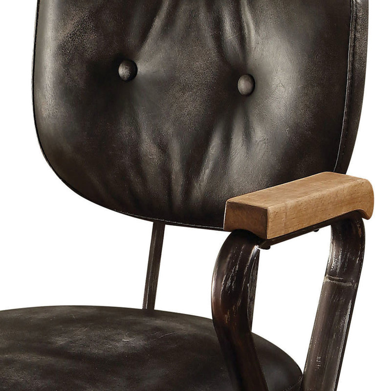Chaise de bureau Hallie pour bureau personnel