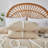 Boho Tufted Embroidered Duvet Cover Set with Zipper and Ties for All Season-114701165-114701162