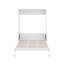 Grand lit escamotable avec bureau, lumières DEL et USB-1879176810
