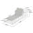 5-Level Adjustable Outdoor Chaise Lounge-1040014452
