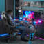 Metal Base Computer Desk-1750633143