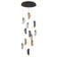 Lustre en verre 12 lumières Transitional -1596796073