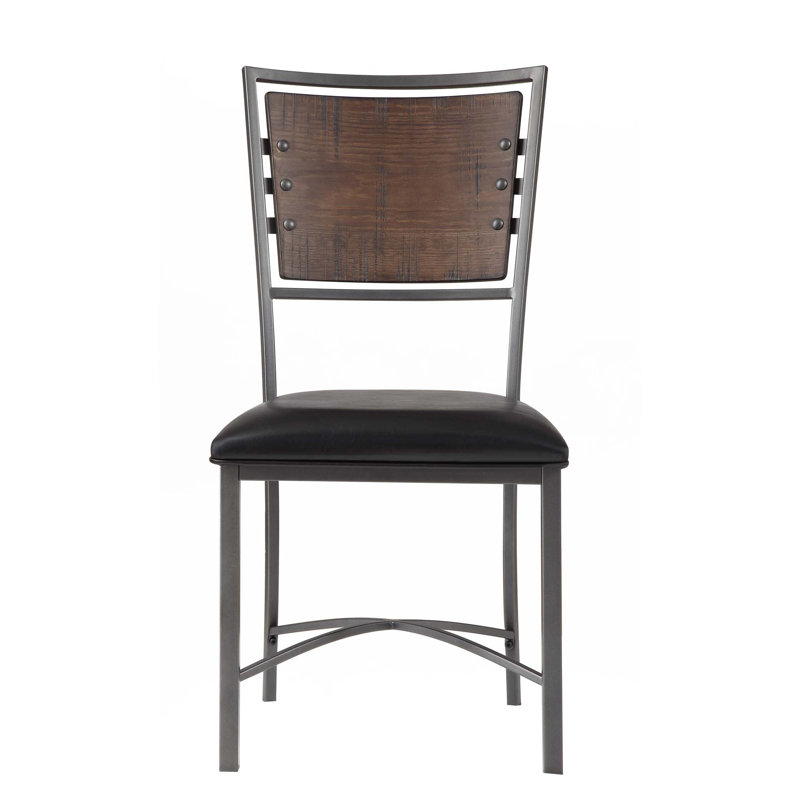Ensemble de 2 chaises de style industriel