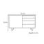 Buffet simple de style nordique moderne
