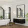 Iron Rectangular Round Corner Frame Bathroom Vanity Mirror Wall Mounted Mirror