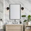 Asterio Metal Rectangle Wall Mirror