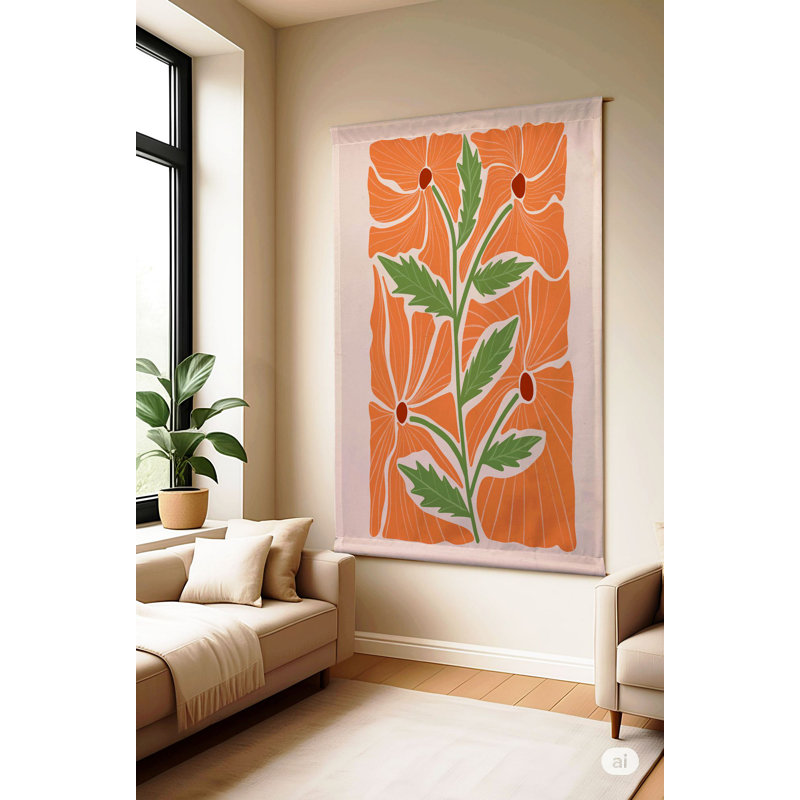 Stunning Decorative Polyester Painting, 27.6 x 47.2 inches | 50% Cotton / 50% Polyester, Vibrant Colors & Durable Fabric | Perfect for Living Room, Bedroom, or Office Décor, Eye-Catching Wall Art