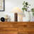Runo 14 In. Modern Led Table Lamp With Fabric Drum Shade, Natural Brown Marble Base-125911987