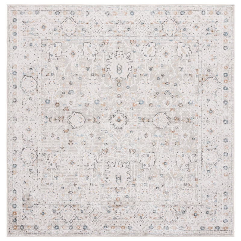 Tapis oriental performance Kolfinna, Carré 6 pi 7 po